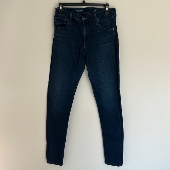 Ag Adriano Goldschmied The Farrah Skinny Jeans Size 30R - Picture 2 of 9